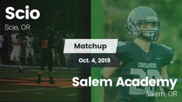 Matchup: Scio  vs. Salem Academy  2019