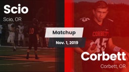 Matchup: Scio  vs. Corbett  2019