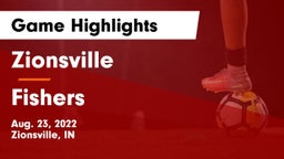 Zionsville  vs Fishers  Game Highlights - Aug. 23, 2022