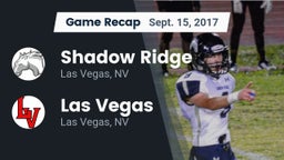 Recap: Shadow Ridge  vs. Las Vegas  2017