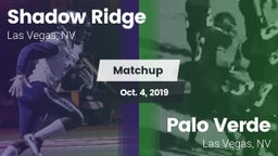 Matchup: Shadow Ridge High vs. Palo Verde  2019