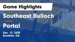 Southeast Bulloch  vs Portal  Game Highlights - Dec. 12, 2020