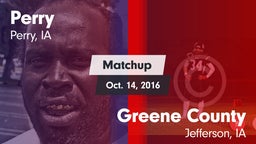 Matchup: Perry  vs. Greene County  2016