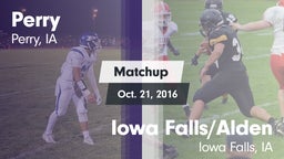 Matchup: Perry  vs. Iowa Falls/Alden  2016