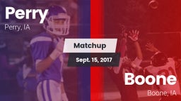 Matchup: Perry  vs. Boone  2017