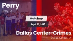 Matchup: Perry  vs. Dallas Center-Grimes  2018