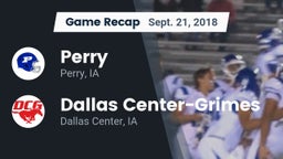 Recap: Perry  vs. Dallas Center-Grimes  2018