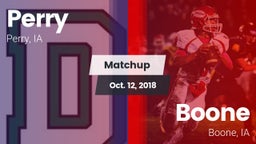 Matchup: Perry  vs. Boone  2018