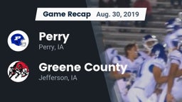 Recap: Perry  vs. Greene County  2019