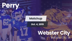 Matchup: Perry  vs. Webster City  2019