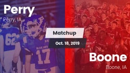 Matchup: Perry  vs. Boone  2019