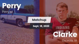 Matchup: Perry  vs. Clarke  2020