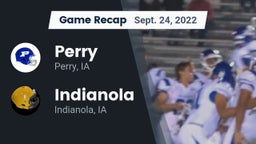 Recap: Perry  vs. Indianola  2022