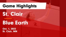 St. Clair  vs Blue Earth  Game Highlights - Oct. 1, 2022