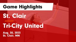St. Clair  vs Tri-City United  Game Highlights - Aug. 30, 2023
