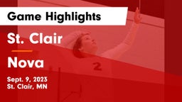 St. Clair  vs Nova Game Highlights - Sept. 9, 2023