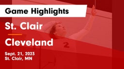 St. Clair  vs Cleveland  Game Highlights - Sept. 21, 2023