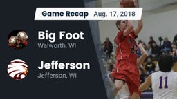 Recap: Big Foot  vs. Jefferson  2018