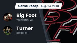 Recap: Big Foot  vs. Turner  2018