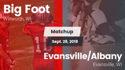 Matchup: Big Foot  vs. Evansville/Albany  2018