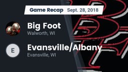 Recap: Big Foot  vs. Evansville/Albany  2018