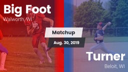 Matchup: Big Foot  vs. Turner  2019