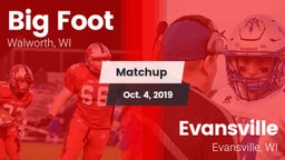 Matchup: Big Foot  vs. Evansville  2019