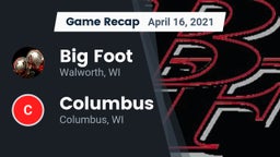 Recap: Big Foot  vs. Columbus  2021