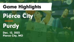 Pierce City  vs Purdy  Game Highlights - Dec. 12, 2023