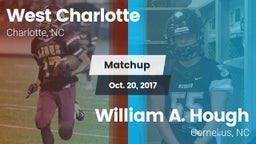 Matchup: West Charlotte High vs. William A. Hough  2017
