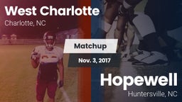 Matchup: West Charlotte High vs. Hopewell  2017