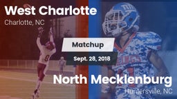Matchup: West Charlotte High vs. North Mecklenburg  2018