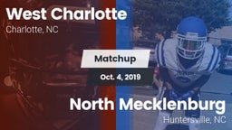 Matchup: West Charlotte High vs. North Mecklenburg  2019