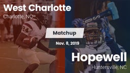 Matchup: West Charlotte High vs. Hopewell  2019