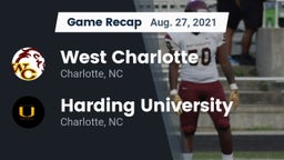 Recap: West Charlotte  vs. Harding University  2021