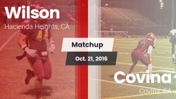 Matchup: Wilson  vs. Covina  2016