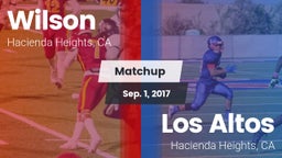 Matchup: Wilson  vs. Los Altos  2017
