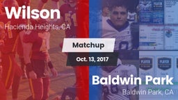 Matchup: Wilson  vs. Baldwin Park  2017