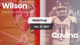 Matchup: Wilson  vs. Covina  2017