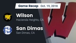 Recap: Wilson  vs. San Dimas  2018