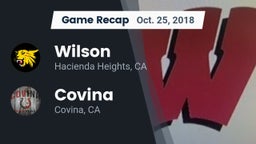 Recap: Wilson  vs. Covina  2018