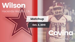 Matchup: Wilson  vs. Covina  2019