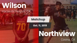 Matchup: Wilson  vs. Northview  2019