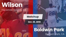 Matchup: Wilson  vs. Baldwin Park  2019