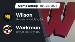 Recap: Wilson  vs. Workman  2021