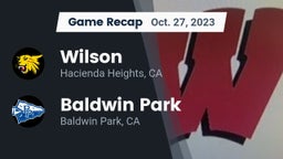 Recap: Wilson  vs. Baldwin Park  2023