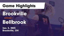 Brookville  vs Bellbrook  Game Highlights - Jan. 5, 2023