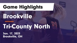 Brookville  vs Tri-County North  Game Highlights - Jan. 17, 2023