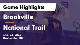 Brookville  vs National Trail  Game Highlights - Jan. 24, 2023