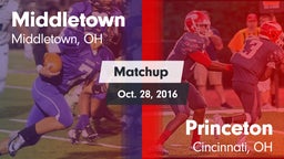 Matchup: Middletown vs. Princeton  2016